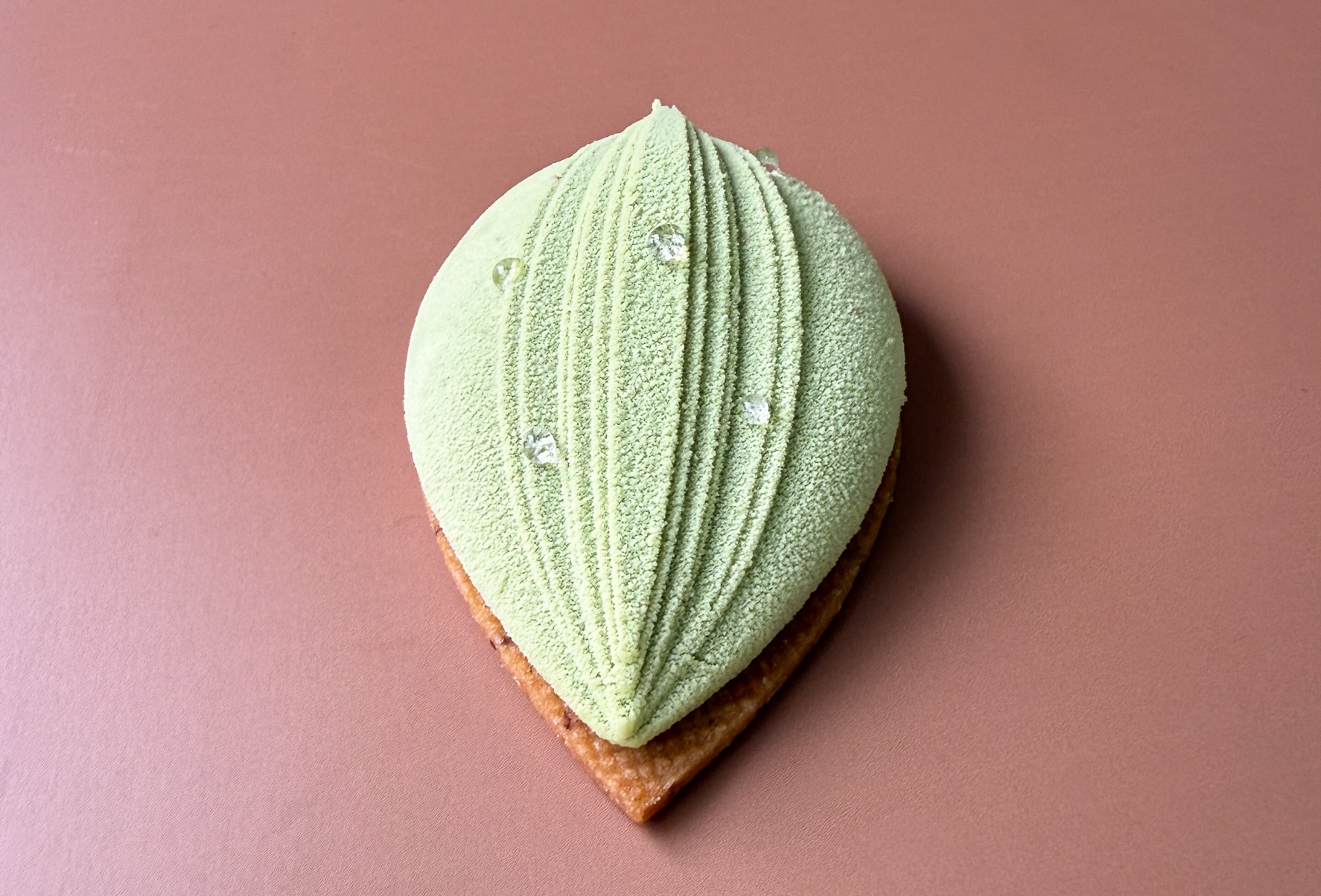 Nova: Matcha and Raspberry Heart