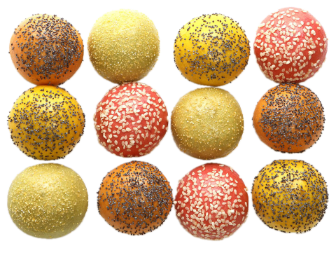 Brioche Bun Mini Colour Mix 10g