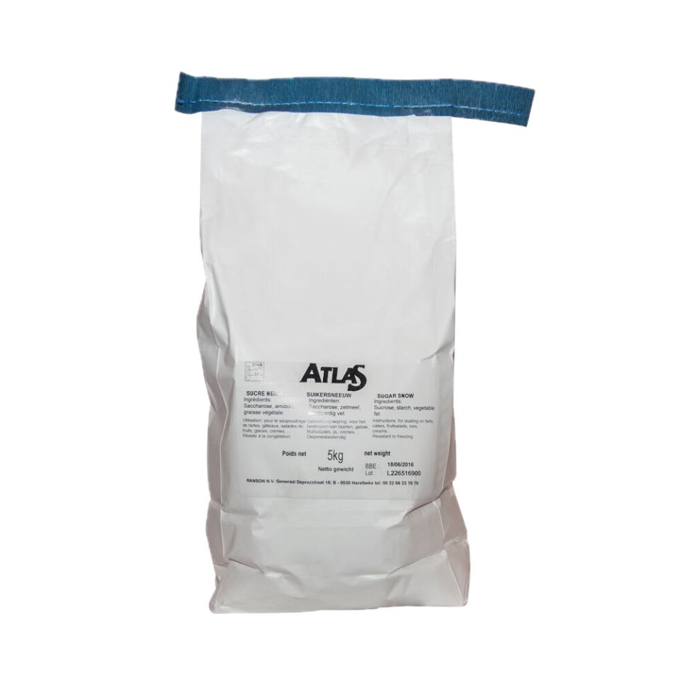 image-ATLAS - 6212 - Non Melting Icing Sugar 5kg - packshot